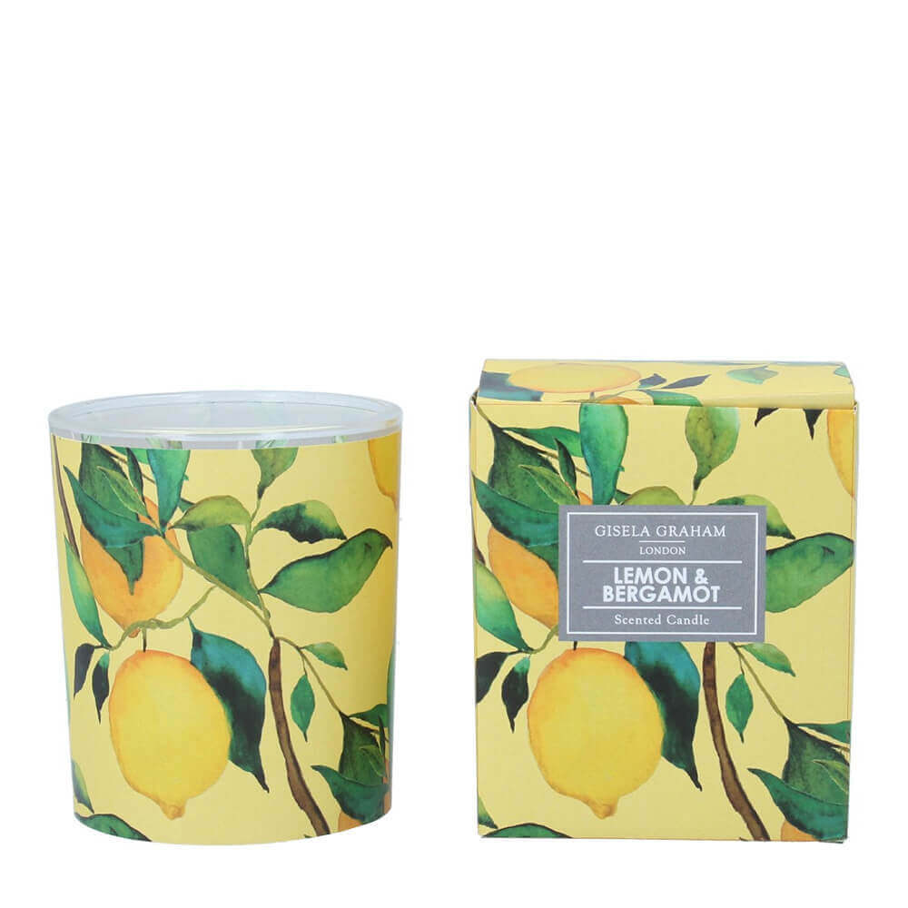 Gisela Graham Scented Boxed Candle Lemon Tree